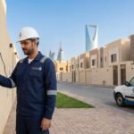 كشف تسربات المياه غرب الرياض