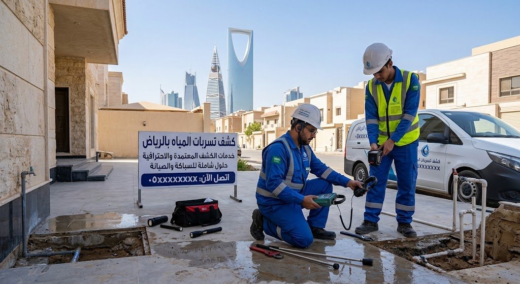 Leak detection in Riyadh خدمات الكشف عن التسربات في الرياض